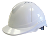 Scan Superior Safety Helmet White Ratchet Adjustment 1