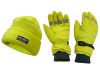 Scan Hi-Visibility Beanie Hat & Gloves Yellow 1