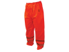 Scan Hi-Vis Motorway Trouser Orange - L (38-40in) 1