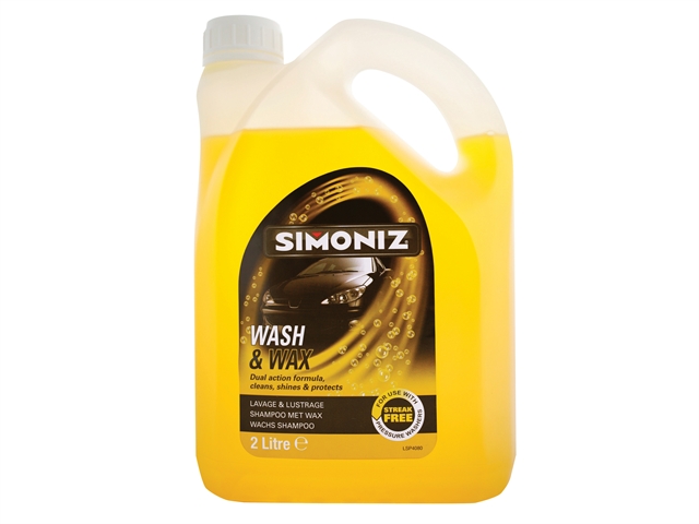 Simoniz SIM24 Wash & Wax Car Shampoo 2 Litre 1