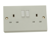 SMJ Double Switched Socket 13A 1