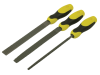 Stanley Tools Rasp Set 3 Piece Round , 1/2 Round, Flat 200mm (8in) 1