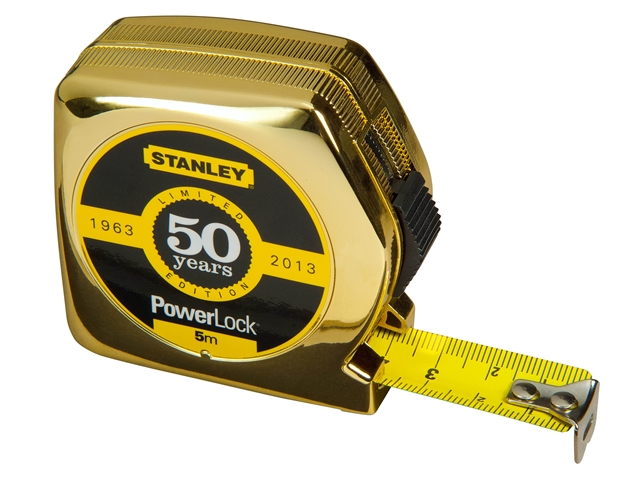 Golden 50 Year PowerLock Tape 5m/16ft  (Width 19mm) 1