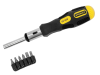 Stanley Tools 6 Way Ratchet Screwdriver 1