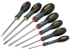 Stanley Tools FatMax Screwdriver Set Parallel/Flared/Phillips Set of 7 1