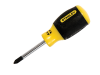 Stanley Tools Cushion Grip Screwdriver Phillips 1pt x 45mm Stubby 1