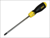 Stanley Tools Cushion Grip Screwdriver Pozi 0pt x 60mm 1