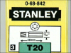 Stanley Tools Torx T20 Insert Bits 25 mm (Set of 3) 1