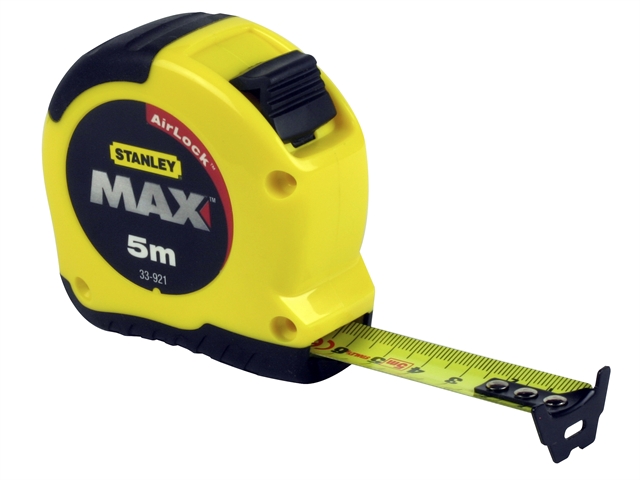 Stanley Tools Max Tape Rule 5m/16ft (Width 28mm) 1