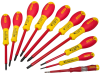 Stanley Tools FatMax Screwdriver Set Insulated Par/Flared /Pozi Set of 10 1