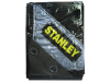 Stanley Tools Premier Black Tarpaulin 1.9 x 2.9m (6 x 9ft) 1