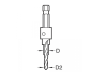 Trend SNAP/CB/3TC TCT Tipped Counterbore 4.75 x 12.7mm 4