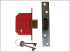 UNION StrongBOLT 2100S BS 5 Lever Mortice Deadlock 68mm 2.5in Satin Chrome Box 1