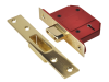 UNION StrongBOLT 2100S BS 5 Lever Mortice Deadlock 68mm 2.5in Satin Brass Box 1