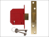 UNION StrongBOLT 2100S BS 5 Lever Mortice Deadlock 81mm 3in Satin Brass Box 1