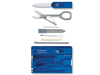 Victorinox Swiss Card Translucent Blue Blister Pack 2