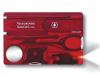 Victorinox Swiss Card Lite Red Translucent Blister Pack 1