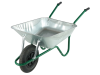 Walsall Boxed 85L Galvanised Easi-Load Builders Wheelbarrow 1