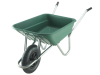 Walsall 90L Green Polypropylene Galvanised Barrows Min Quantity of 15 Mixed Only 1