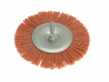 Wolfcraft 1502 Nylon Wheel Brush 100mm 1