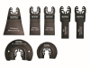 XMS Faithfull Multi-Tool Blade Set, 7 Piece 1