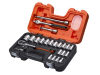 XMS Bahco S240 1/2in Socket Set, 24 Piece 1