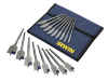 XMS IRWIN Blue Groove 4X Flat Bit Set, 17 Piece 1