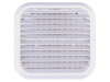 Xpelair Wall Grille White Square 100mm 1