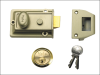 Yale Locks 77 Traditional Nightlatch 60mm Backset Brasslux Finish Box 1