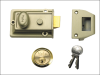 Yale Locks 77 Traditional Nightlatch 60mm Backset Nickel Brass Finish Box 1