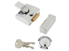 Yale Locks 85 Deadlocking Nightlatch 40mm Backset Chrome Finish Box 1