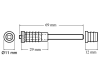 Yale Locks P119 Sash Window Bolts Pack of 6 P6P119 2