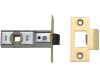 Yale Locks M888 Tubular Mortice Latch 64mm 2.5in Polished Brass Visi Pack of 1 1