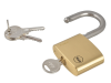 Yale Locks Y110 50mm Brass Padlock / Stainless Shackle 3