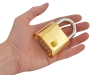 Yale Locks Y126 50mm Brass Combination Padlock 3