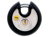 Yale Locks Y130 70mm Stainless Steel Disc Padlock 1