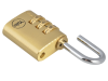 Yale Locks Y150 30mm Brass Combination Padlock 5
