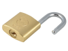 Yale Locks YE1 Brass Padlock 25mm 4