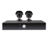 Yale Alarms Y402A-HD 4 Channel DVR Kit With 2 x 24 LED HD720 Cameras 1