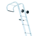 Zarges Industrial Roof Ladder 2-Part 1 x 9 & 1 x 10 Rungs 5.95m 1