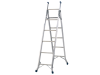 Zarges Combination Ladder 3-Way 1 x 5 and 1 x 6 Rungs 1