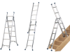 Zarges Combination Ladder 3-Way 1 x 5 and 1 x 6 Rungs 3