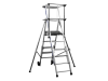 Zarges Sherpascopic Height Adjust Podium Platform Height 1.76 - 2.23m 7 - 9 Rungs 1