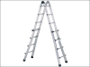 Zarges Trade Telescopic Combination Ladder 4 x 6 Rungs 1