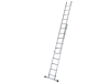 Zarges Double Extension Ladder with Stabiliser Bar 2-Part D-Rungs 2 x 10 1