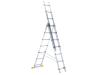 Zarges 3-Part Eurostar Combination Ladder 3 x 6 Rungs 1