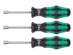 Wera 395 HO/3 Sanitary Nutspinner Set, 3 Piece