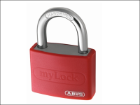 ABUS T65AL/40 40mm My Lock Aluminium Padlock Assorted Body Colour Carded