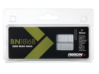 Arrow BN1816B Head Brad/ Nails 25mm Brown Pack 2000