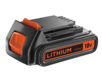 Black & Decker BL2018-XJ Slide Battery Pack 18 Volt 2.0Ah Li-Ion 18V